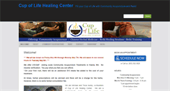 Desktop Screenshot of cupoflifehealingcenter.com